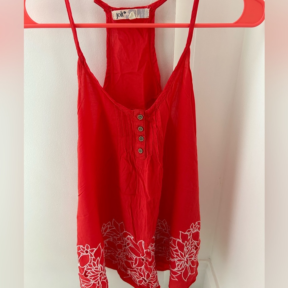 Pretty halter tank top for summer!